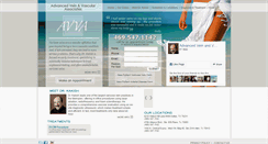 Desktop Screenshot of advancedveinandvascular.net
